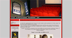 Desktop Screenshot of cine-rex.com