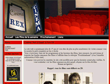 Tablet Screenshot of cine-rex.com